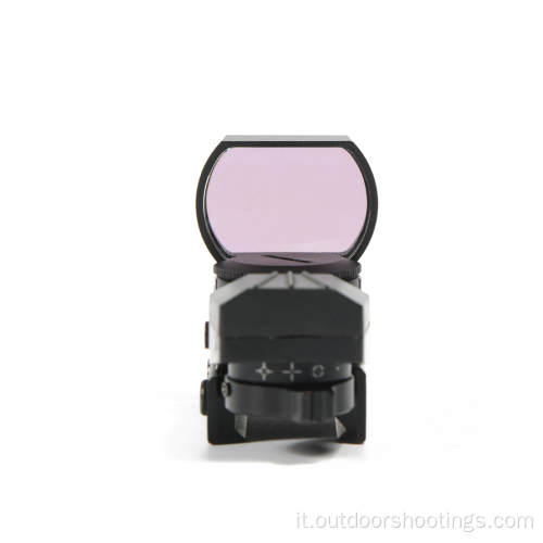 Green and Red Dot Sight 4 Reticles Reflex